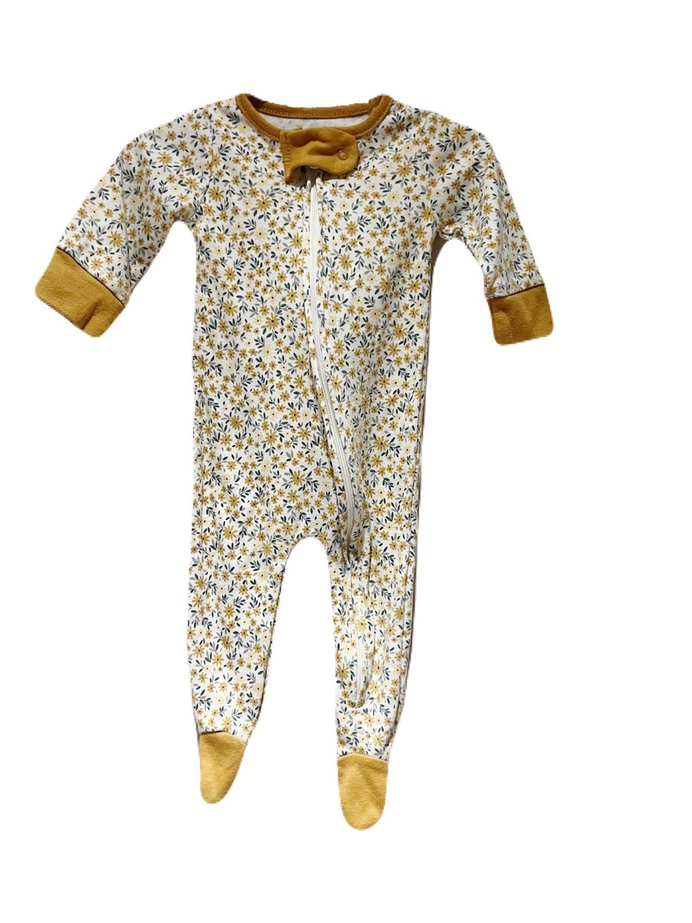 Lila & Jack zip up footie